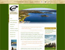Tablet Screenshot of ospreyshoresresort.com
